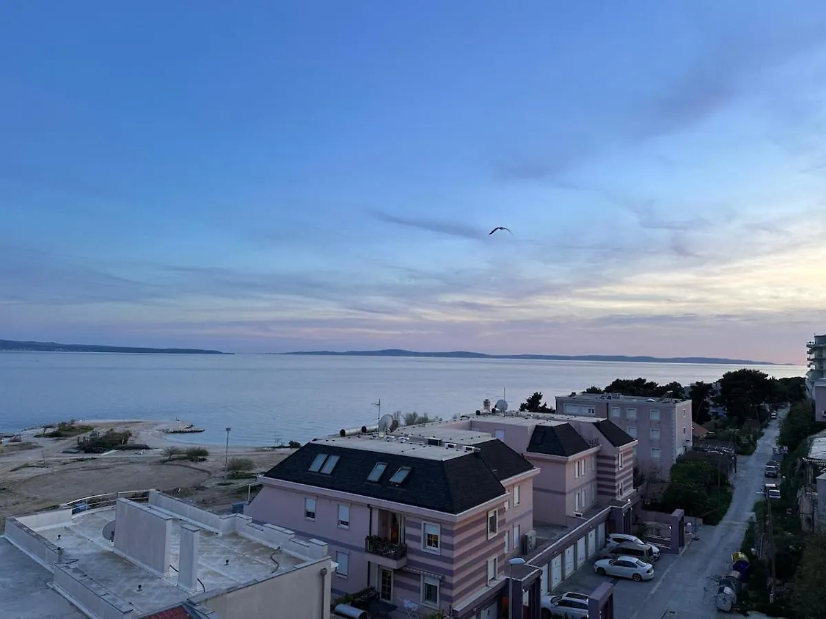 Dora Sunset Sea View Apartment With Balcony 斯普利特 0*,  克罗地亚