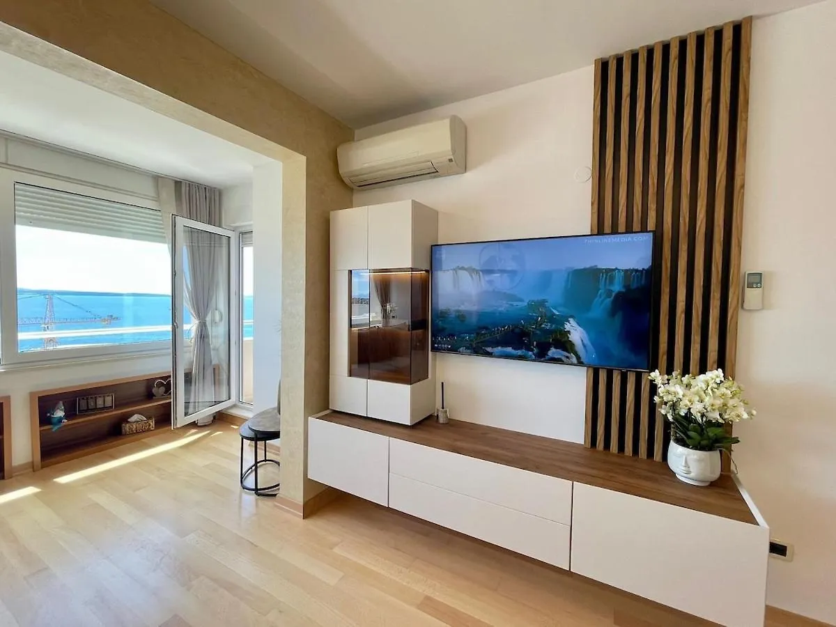 Dora Sunset Sea View Apartment With Balcony Split 0*,