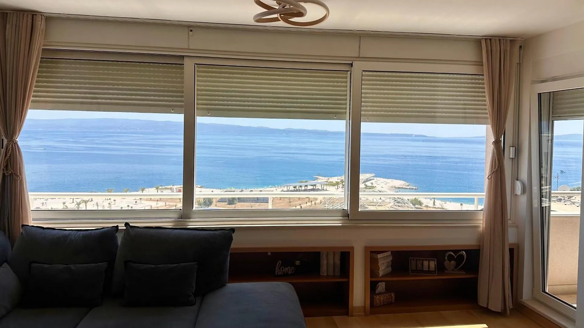 Dora Sunset Sea View Apartment With Balcony 斯普利特 克罗地亚